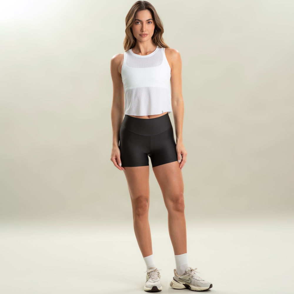 Regata Tela Crop Pulse Vivame - Imagem 3 - Mobile