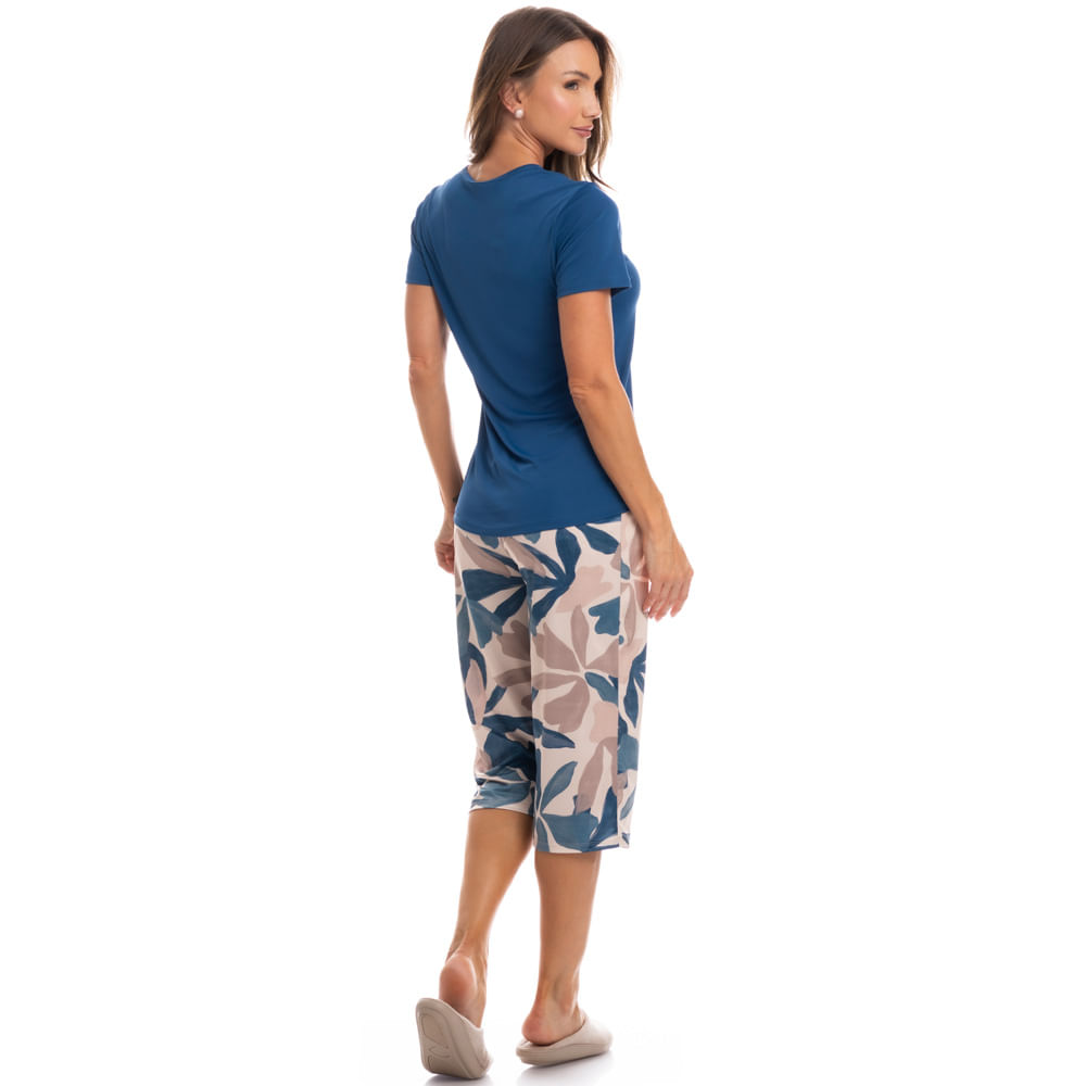 Pijama Feminino Pescador Elen - Imagem 4 - Mobile
