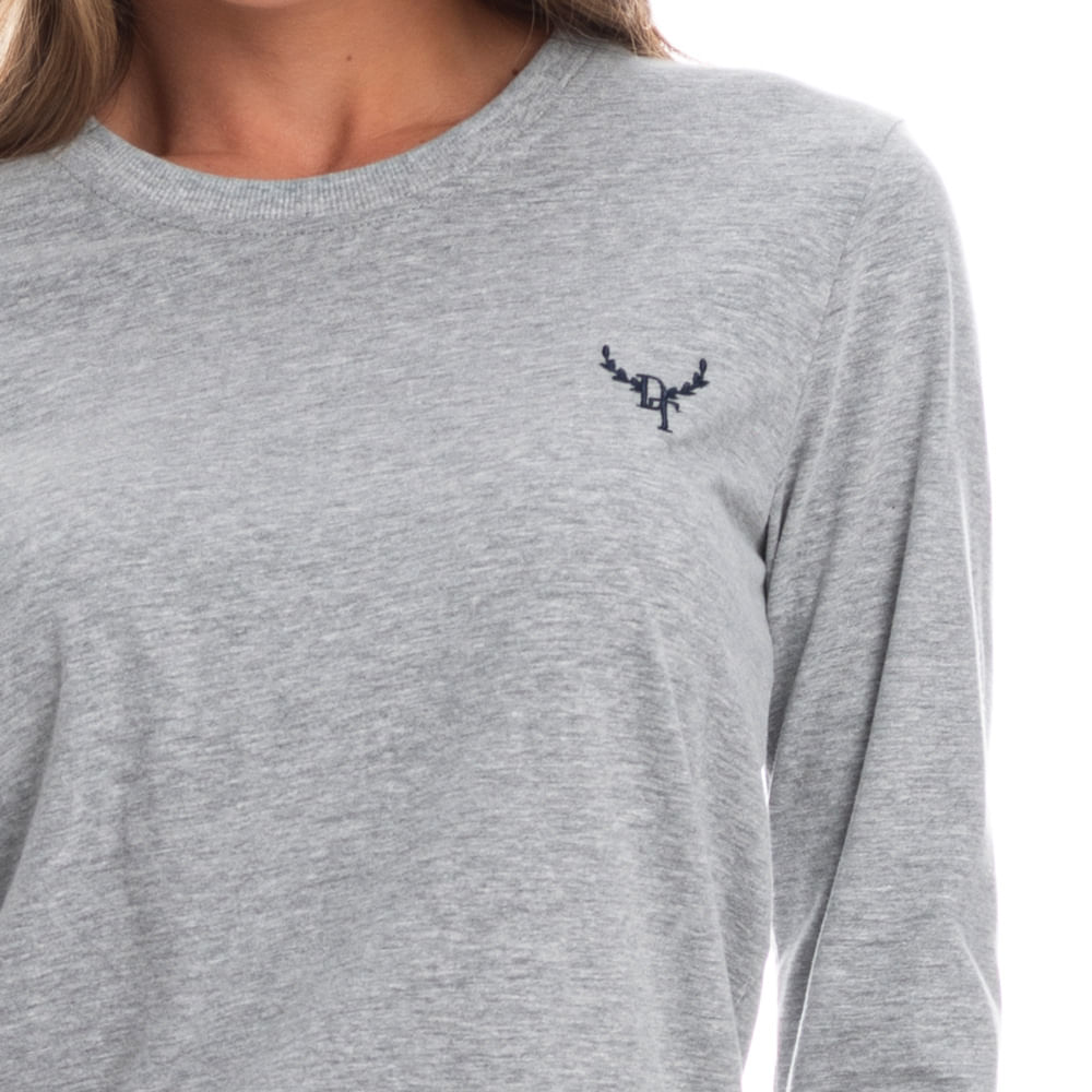 Pijama Feminino Longo Paola - Imagem 5 - Mobile