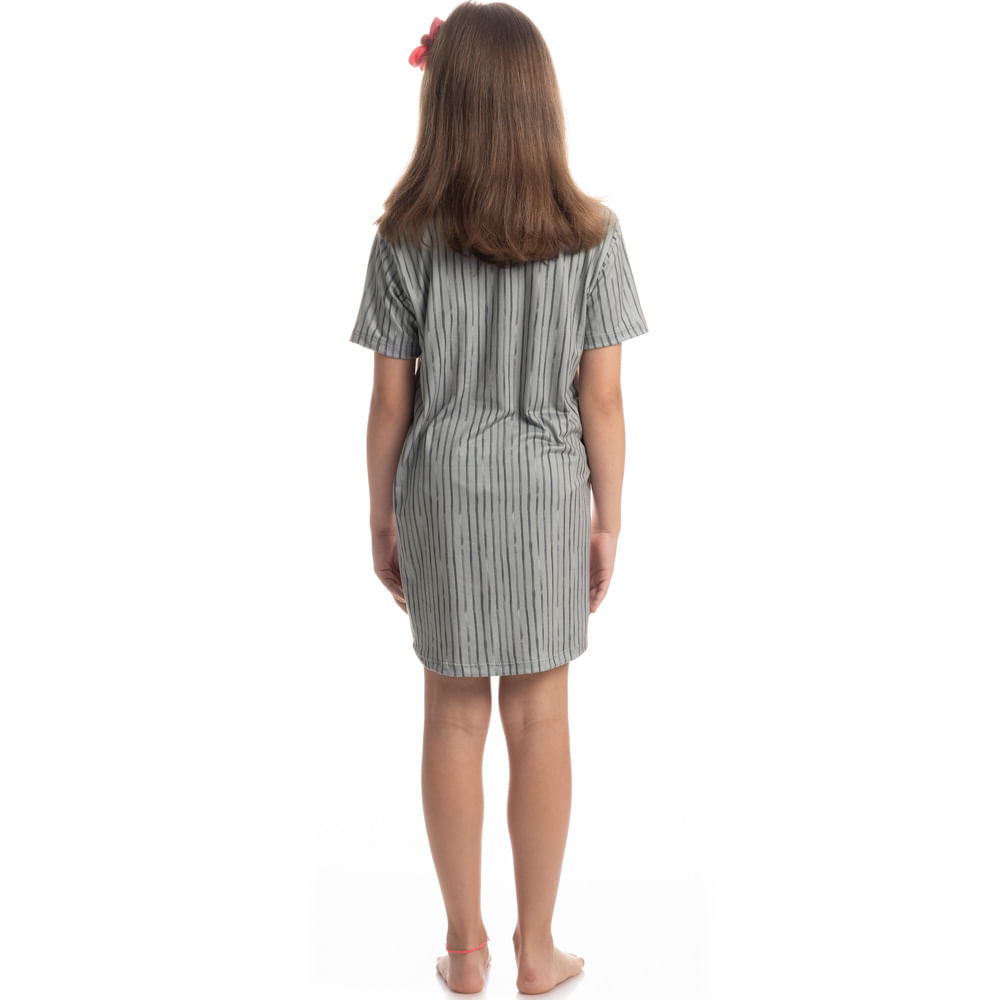 Camisão Curto Infantil Vira Latas - Imagem 4 - Mobile