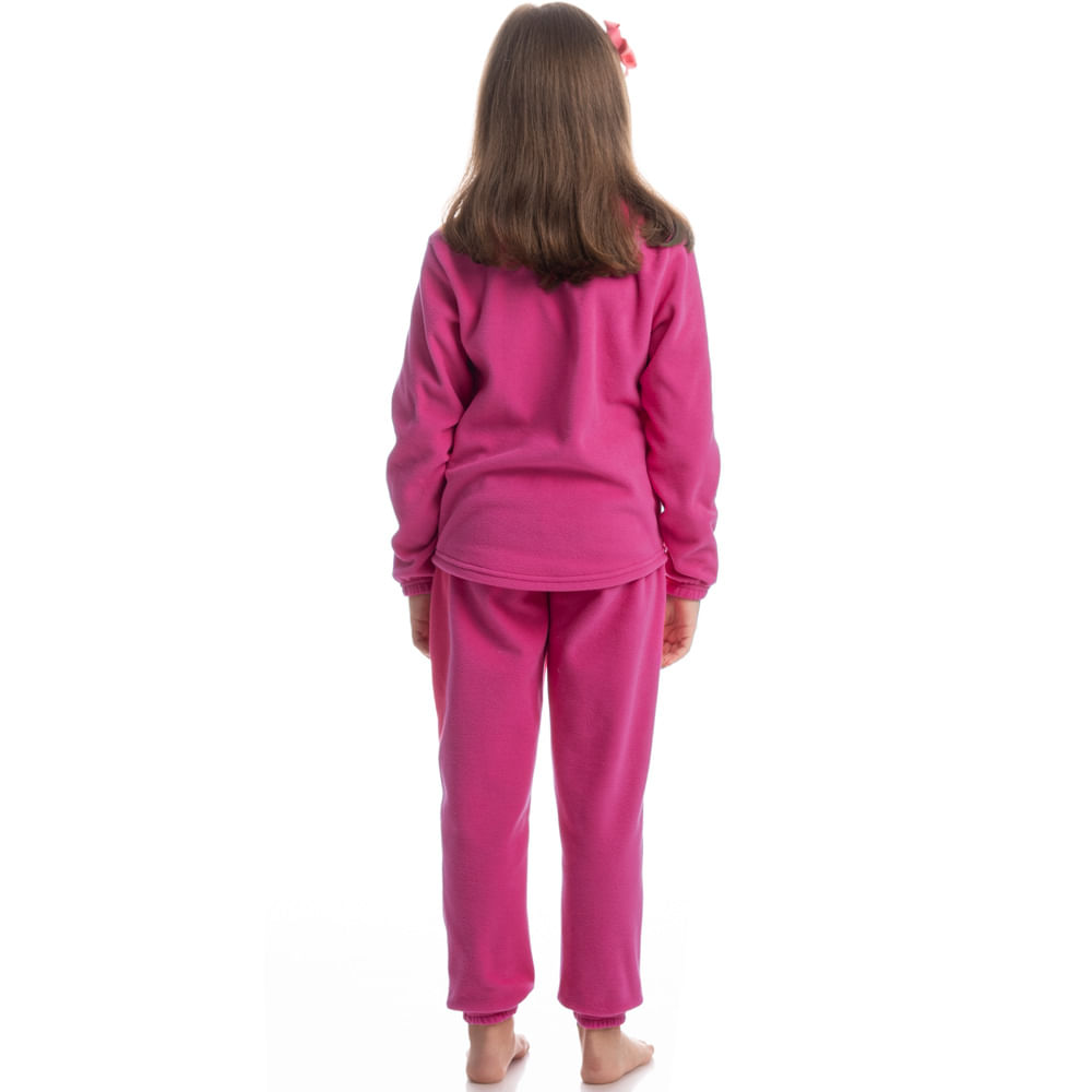 Pijama Longo Infantil Soft Lyla Sweet - Imagem 4 - Mobile