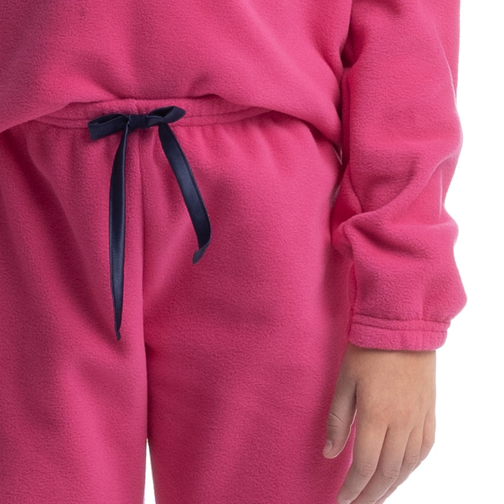 Pijama Longo Infantil Soft Lyla Sweet - Imagem 5 - Mobile