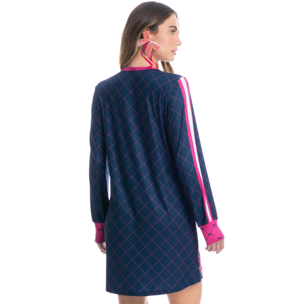 Camisão Manga Longa Lyla Sweet Rosa-2 - Imagem 2