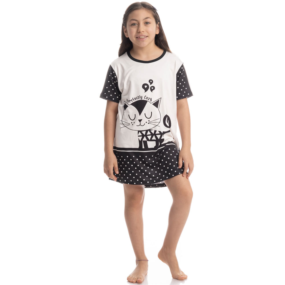 Camisão Curto Infantil Fred - Imagem 3 - Mobile