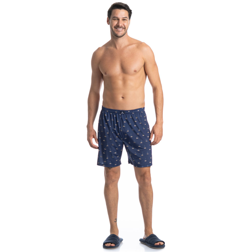 Boxer Masculina Barcos Tombini - Imagem 3 - Mobile