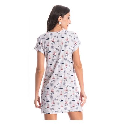 Camisão Curto Com Bolso Veleiro - Imagem 2 - Mobile