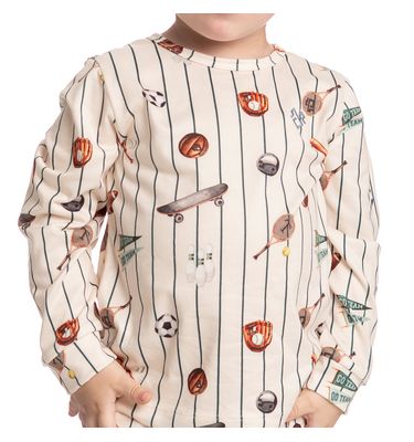 Pijama Infantil Longo Sport - Imagem 2 - Mobile