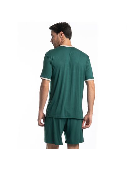 Pijama Masculino Curto Antônio Tombini - Imagem 2 - Desktop