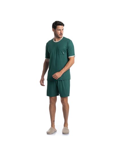 Pijama Masculino Curto Antônio Tombini - Imagem 3 - Desktop