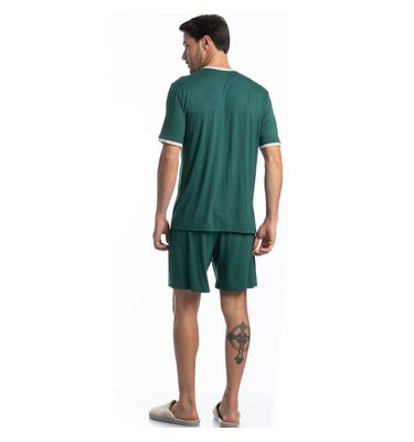 Pijama Masculino Curto Antônio Tombini - Imagem 4 - Mobile