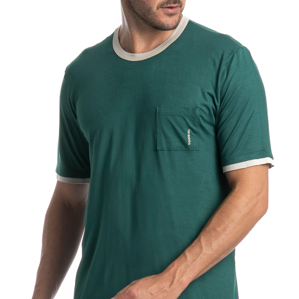 Pijama Masculino Curto Antônio Tombini - Imagem 5 - Mobile