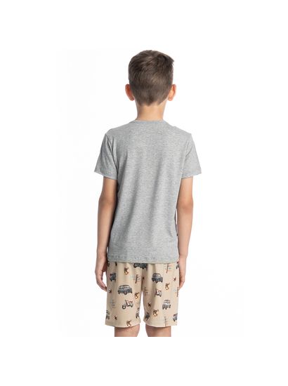Pijama Curto Infantil Family Trip Tombini - Imagem 2 - Desktop