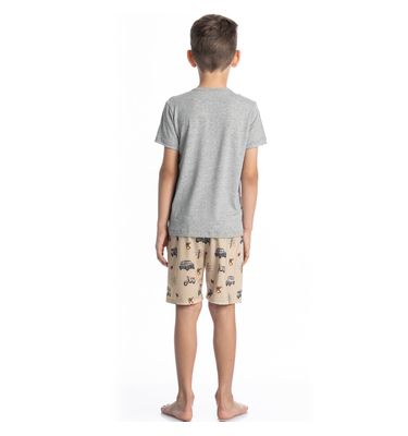 Pijama Curto Infantil Family Trip Tombini - Imagem 4 - Mobile