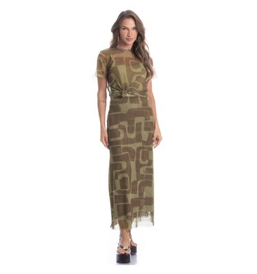Blusa Feminina De Tule Cravo - Imagem 3 - Mobile