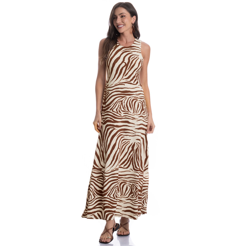 Vestido Regata Savana - Imagem 3 - Mobile