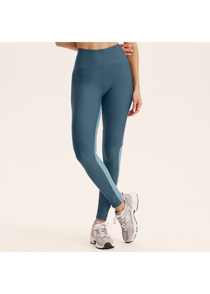 Calça Legging Feminina Perfect Shape Momentum Azul-2 - Imagem 1