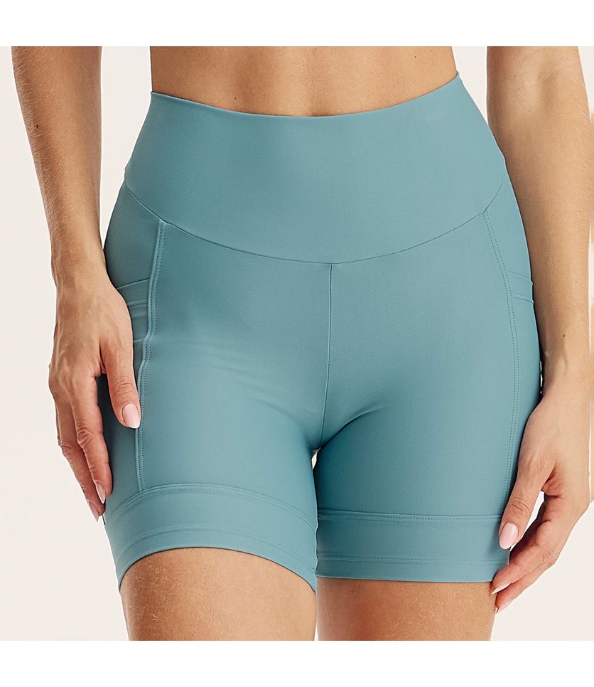 Shorts Médio Comfort Shape Com 2 Bolsos Agile Vivame - Imagem 5 - Desktop