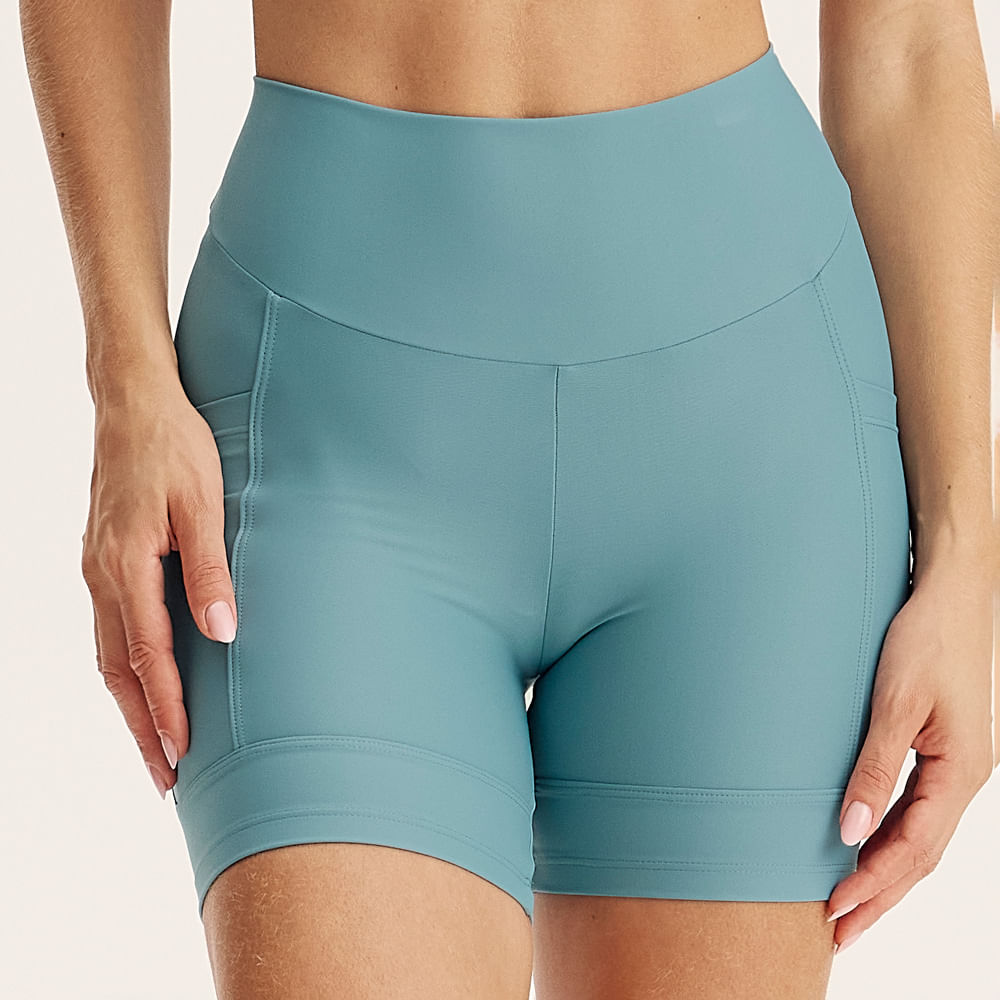 Shorts Médio Comfort Shape Com 2 Bolsos Agile Vivame - Imagem 5 - Mobile