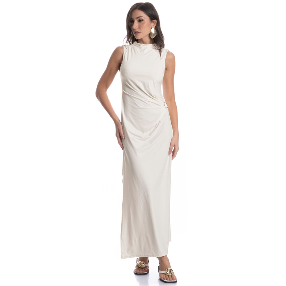 Vestido Drapeado Constanza - Imagem 3 - Mobile