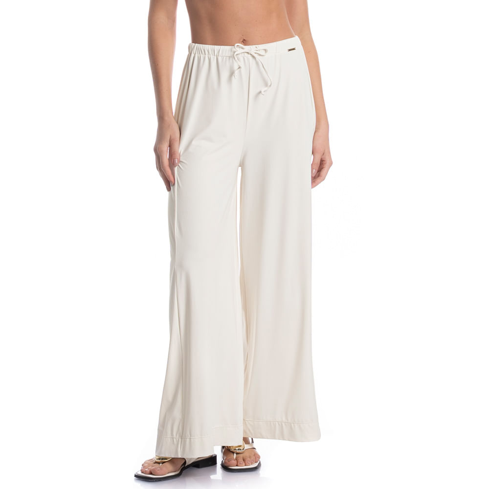 Calça Feminina Com Bolso Constanza Branco - Imagem 1