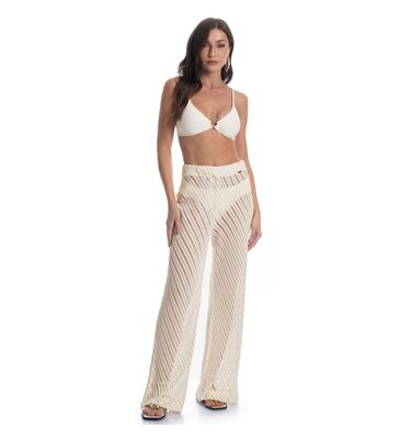 Calça Feminina Ampla Rendão Safari - Imagem 3 - Mobile
