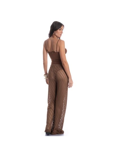 Calça Feminina Ampla Rendão Safari - Imagem 4 - Desktop