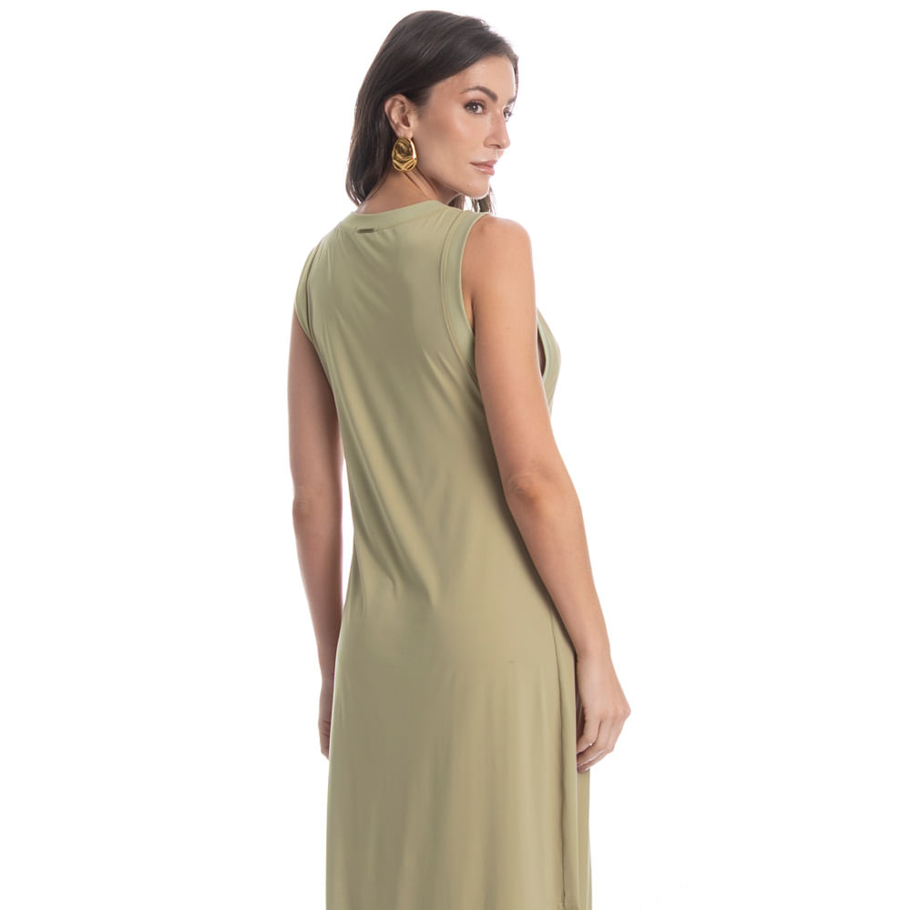 Vestido Longo Castelli Verde - Imagem 2