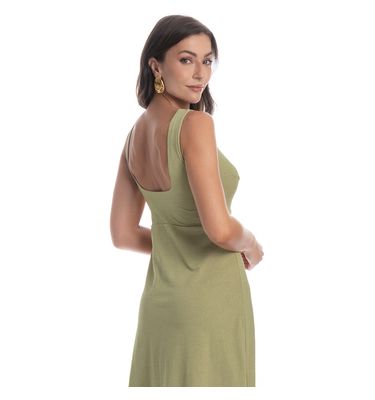 Vestido Com Fivela Verdini - Imagem 2 - Mobile