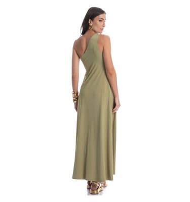 Vestido Verdini Assimétrico Com Fivela - Imagem 4 - Mobile