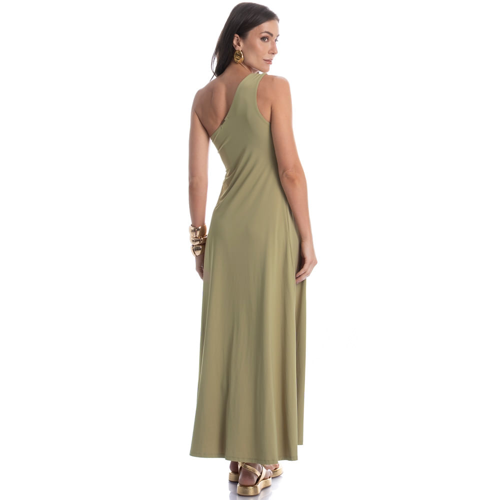 Vestido Verdini Assimétrico Com Fivela - Imagem 4 - Mobile