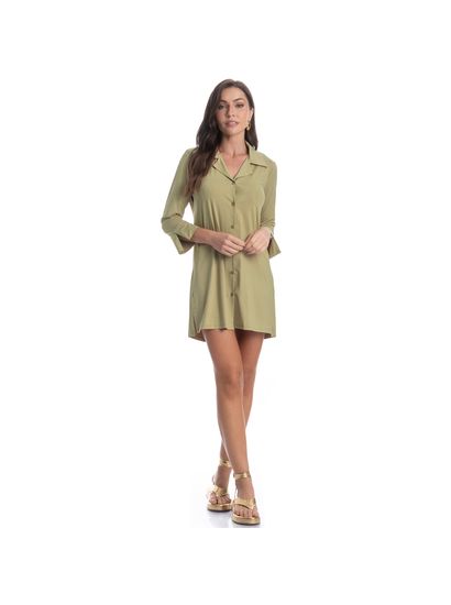 Camisa Feminina Abotoada Verdini - Imagem 3 - Desktop