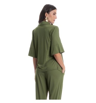 Camisa Feminina Curta Breeze - Imagem 2 - Mobile