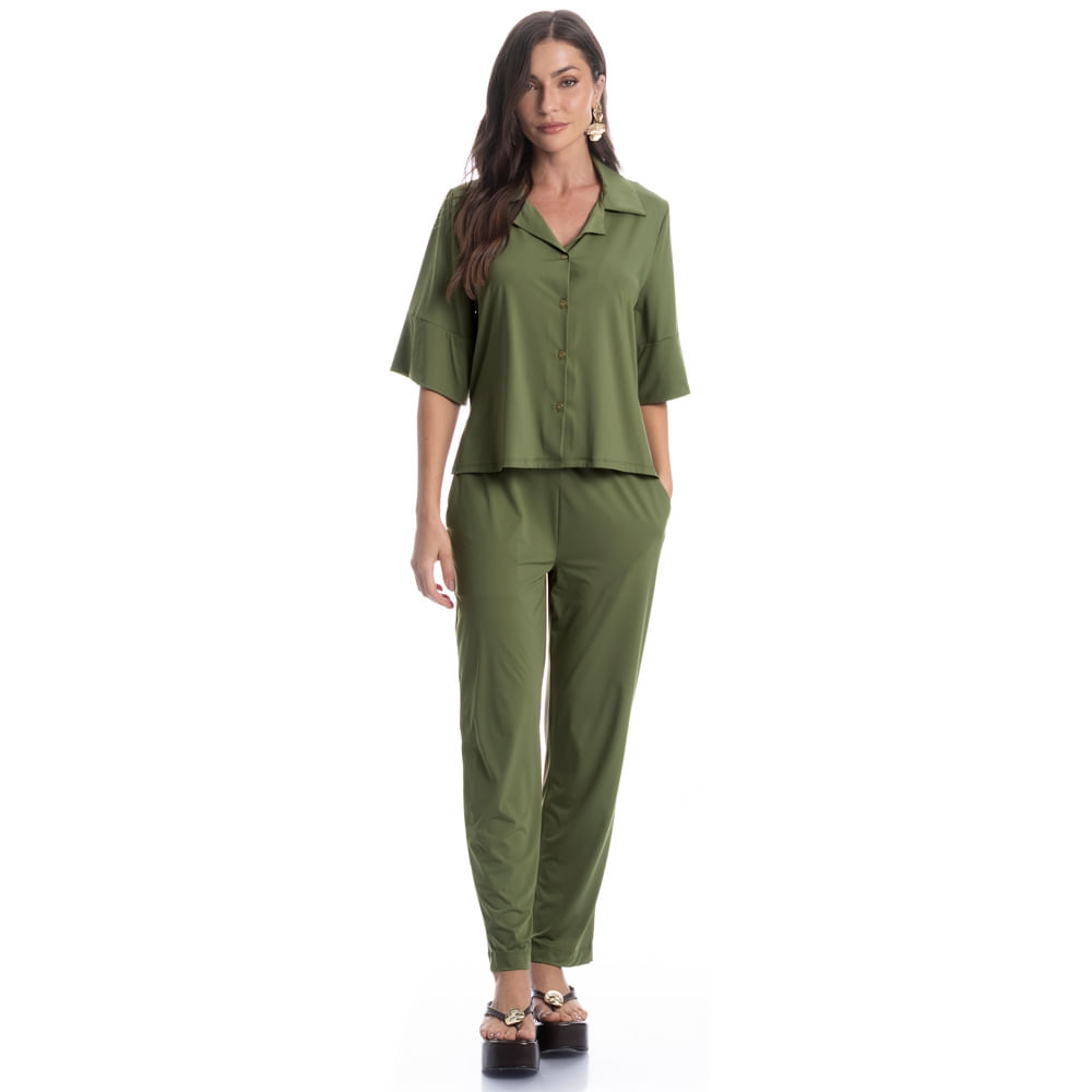 Camisa Feminina Curta Breeze - Imagem 3 - Mobile