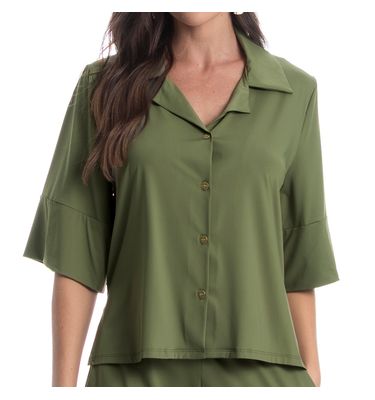 Camisa Feminina Curta Breeze - Imagem 5 - Mobile