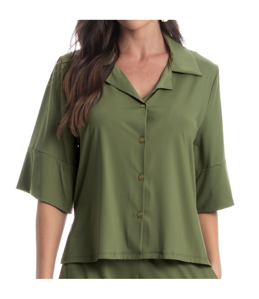 Camisa Feminina Curta Breeze - Imagem 5 - Desktop