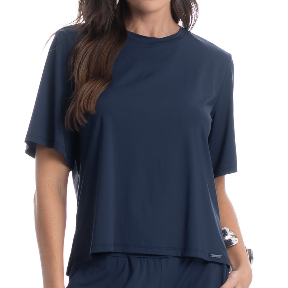 Blusa Ampla Feminina Breeze - Imagem 5 - Mobile