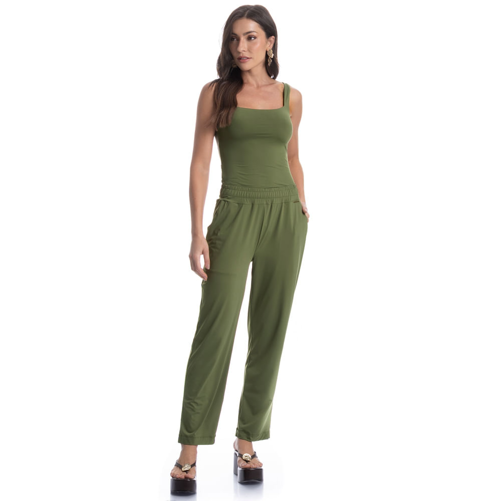 Calça Feminina Com Bolso Breeze - Imagem 3 - Mobile