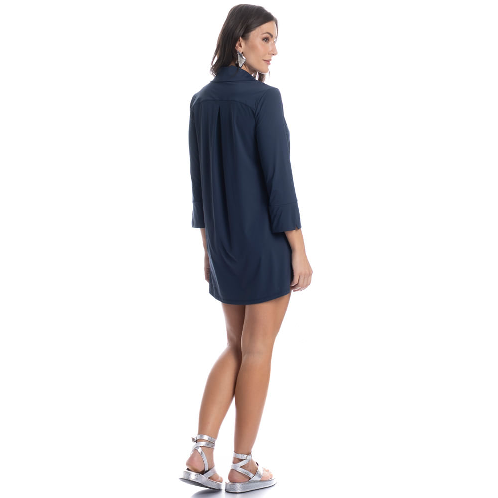Camisa Feminina Abotoada Breeze - Imagem 4 - Mobile