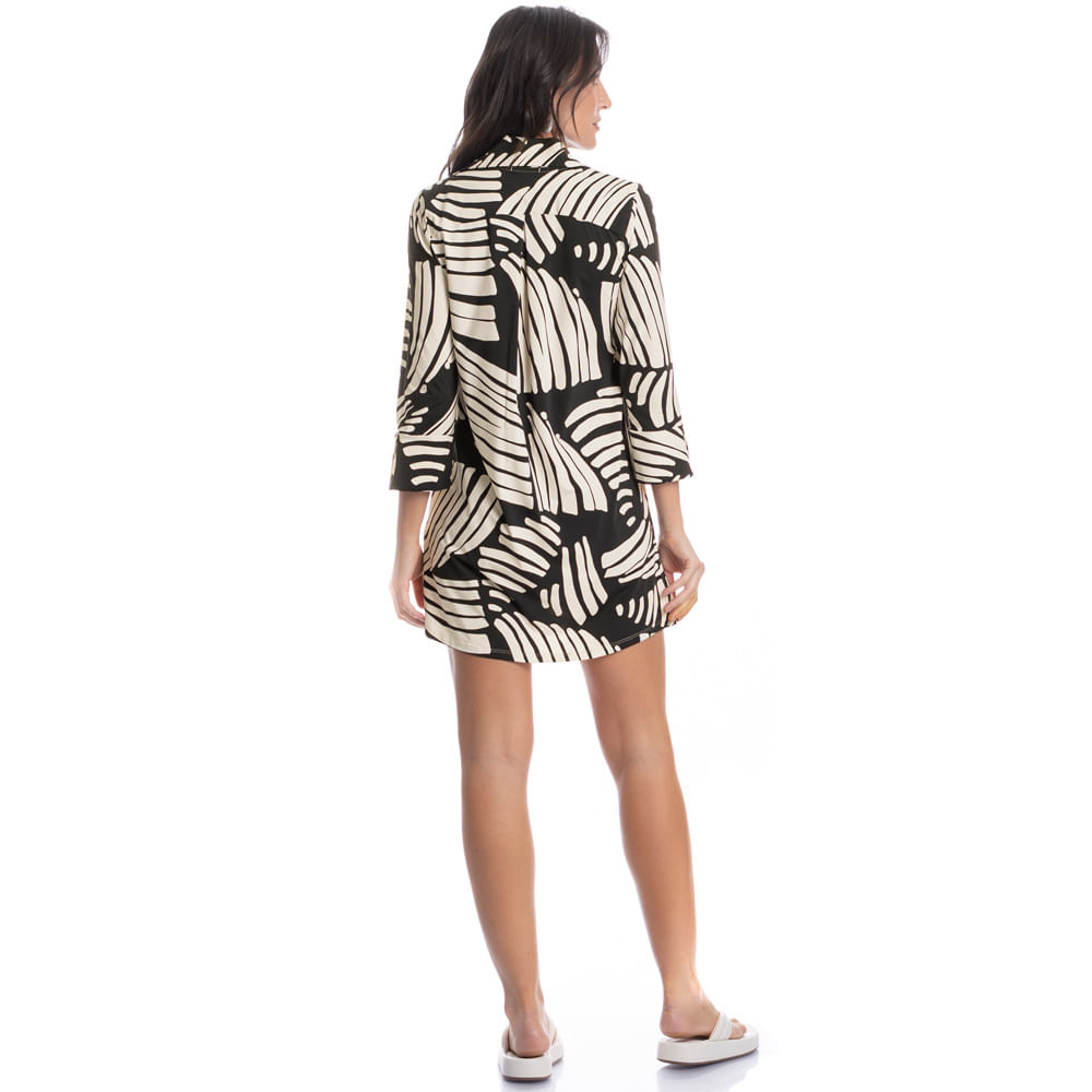 Camisa Feminina Abotoada Mistral - Imagem 4 - Mobile