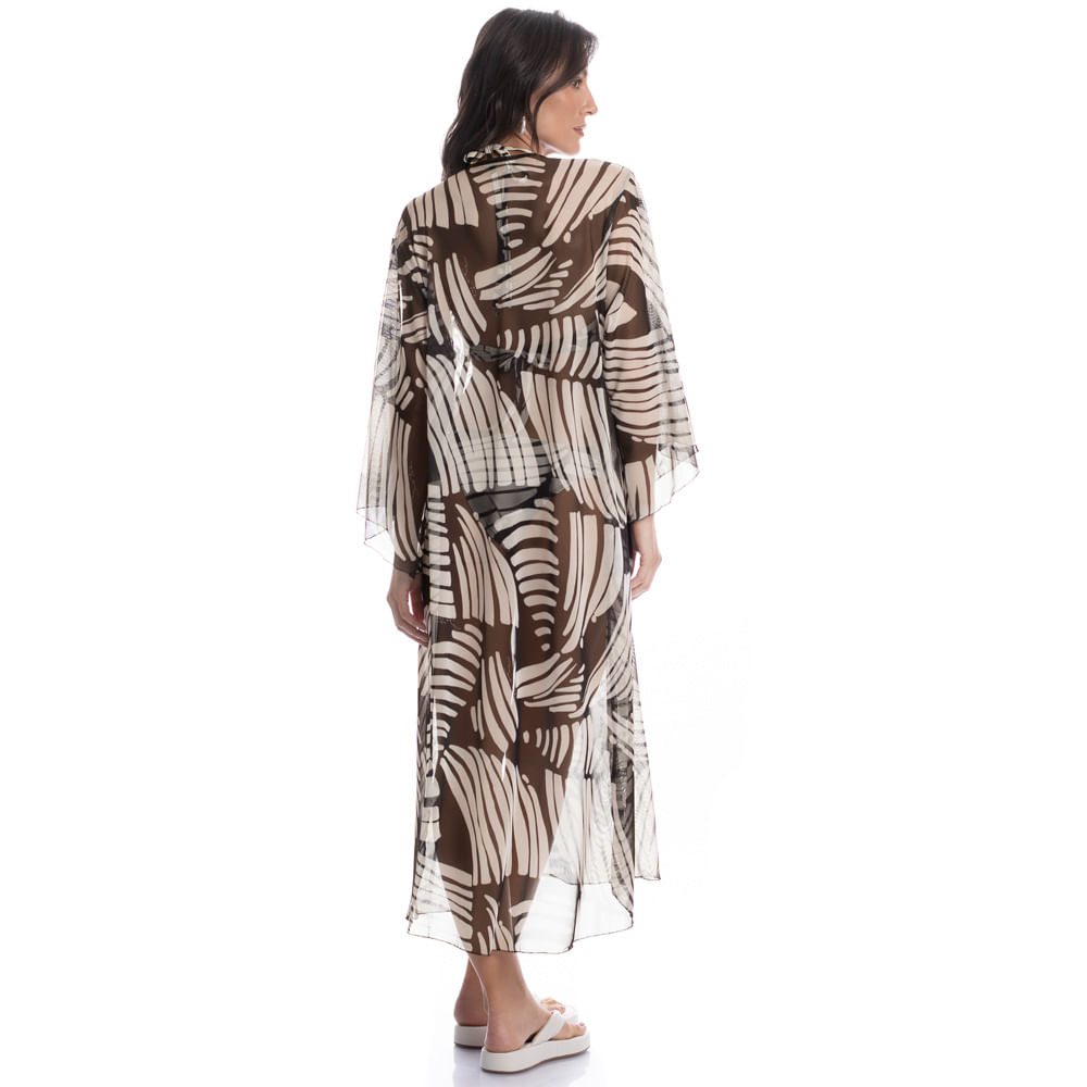 Kaftan De Tule Mistral - Imagem 4 - Mobile