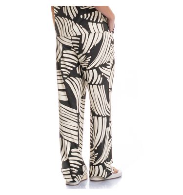 Calça Feminina Com Pregas E Bolso Mistral - Imagem 2 - Mobile
