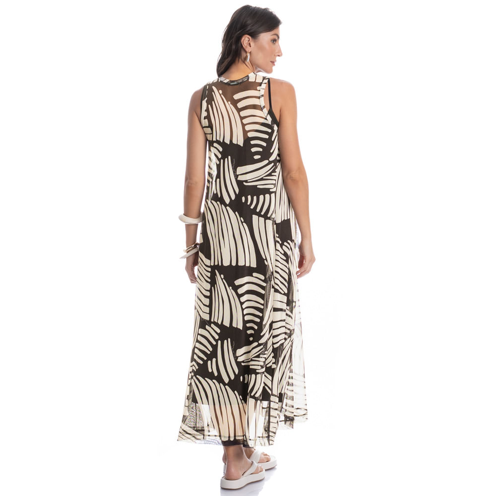 Vestido Amplo Tule Mistral - Imagem 4 - Mobile