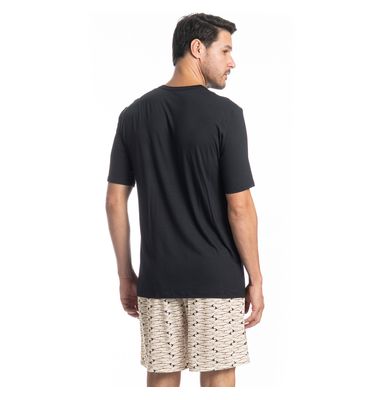 Pijama Curto Masculino Netuno - Imagem 2 - Mobile
