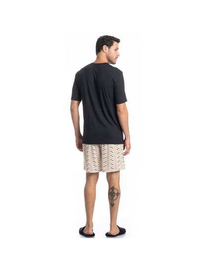 Pijama Curto Masculino Netuno - Imagem 4 - Desktop