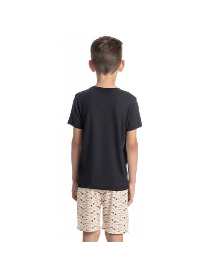 Pijama Curto Masculino Infantil Netuno - Imagem 2 - Desktop