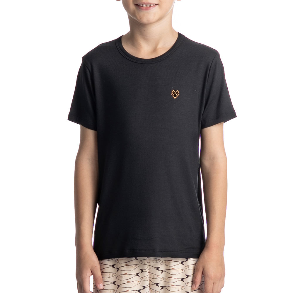 Pijama Curto Masculino Infantil Netuno - Imagem 5 - Mobile
