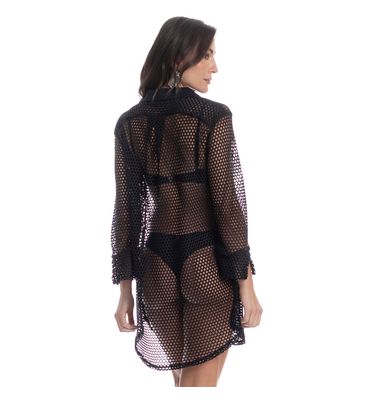 Camisa Feminina Em Rendão Arena - Imagem 2 - Mobile