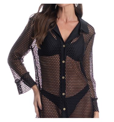 Camisa Feminina Em Rendão Arena - Imagem 5 - Mobile