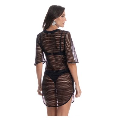 Vestido Curto Com Manga Arena - Imagem 2 - Mobile