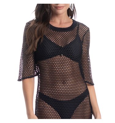 Vestido Curto Com Manga Arena - Imagem 5 - Mobile